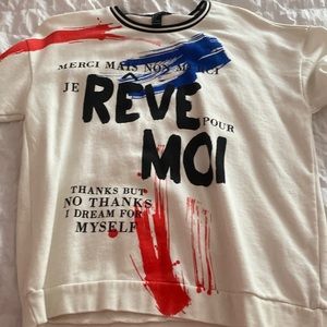 Girls large forever 21 sweatshirt